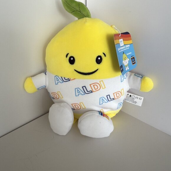 Aldi Other - Aldi Produce Crew Charlotte Lemon Plush Rare NWT